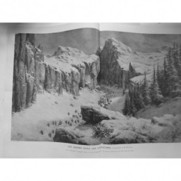 1915 FI GUERRE CARPATHES RUSSES COL DOURKLA NEIGE