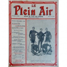 1910 LPA HOCKEY EQUIPE CENTAUR ROLLER CLUB CROSSE BALLE SWEERTS LAUNAY REIS