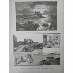 1894 UI CHATEAUBRIAND CHAMBRE NATALE ST-MALO TOMBEAU GRAND-BE DESSIN MAGNIANT