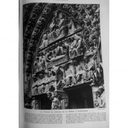 1933 I NOTRE DAME PARIS TYMPAN PORTAIL VIERGE HISTOIRE GLOIRE MERE CHRIST