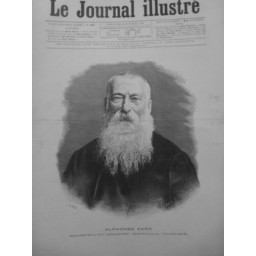 1890 PERSONNALITES ALPHONSE KARR ROMANCIER JOURNALISTE