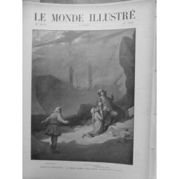 1905 THEATRE OPERA COMIQUE "LE VAISSEAU FANTOME" WAGNER