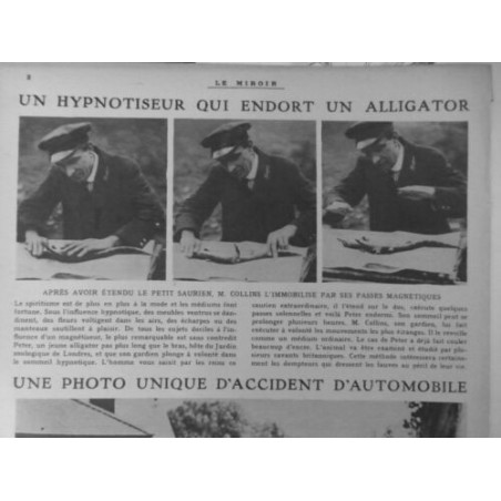 1919 M PARANORMAL HYPNOTISEUR ENDORT ALLIGATOR