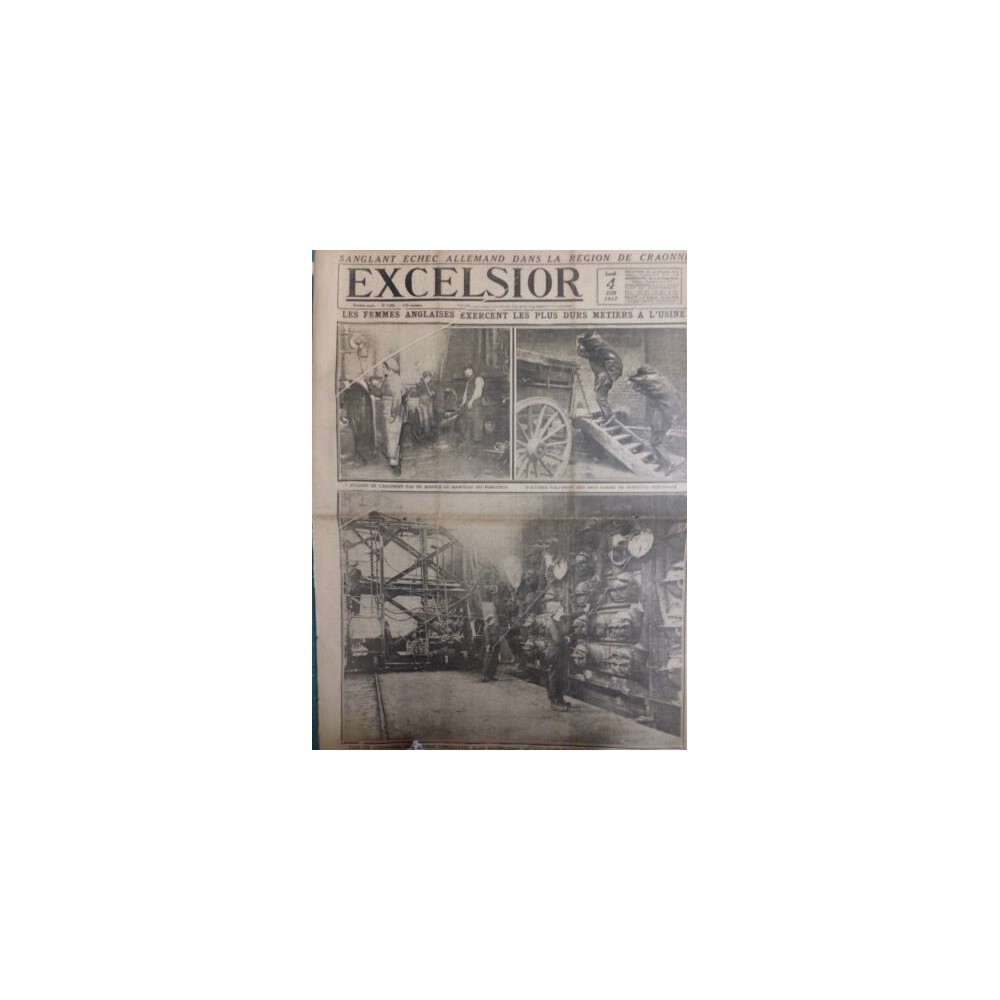 1911 1918 FEMME TRAVAIL USINES OUVRIERES ANGLETERRE FORGERON PORTEFAIX