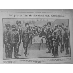 1915 SERMENTS ARMENIENS COMBATS CAUCASE VISTULE ALLIES PRECIEUX RUSSIE