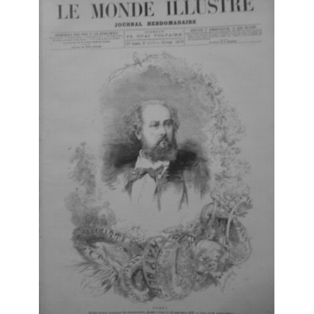 1879 PERSONNALITES ROGER ARTISTE LYRIQUE CONSERVATOIRE DESSIN EDMOND MORIN