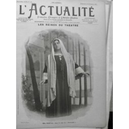 1901 A FEMME PERSONNALITE MLLE BREVAL RÔLE GRISELIDIS THEATRE