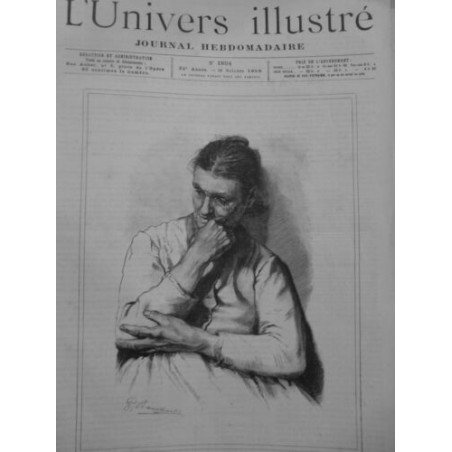 1889 PERSONNALITES FEMME MINEUR GREVE DEPARTEMENT PAS DE CALAIS