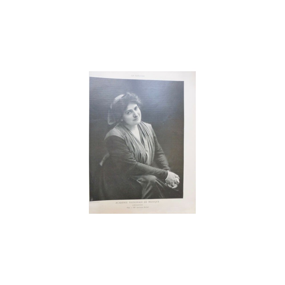 1904 THEATRE LUCIENNE BREVAL ETRANGER PAULE ANDRAL ESBROUFE FONTENEY