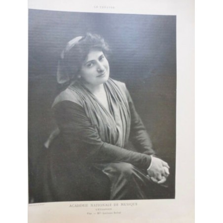 1904 THEATRE LUCIENNE BREVAL ETRANGER PAULE ANDRAL ESBROUFE FONTENEY