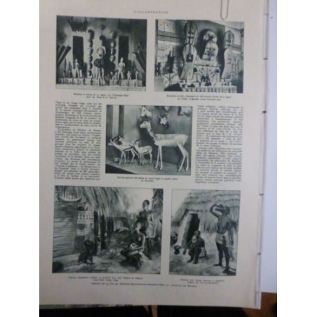 1926 I SCENES VIE AFRIQUE EQUATORIALE RECONSTITUEES PAVILLON MARSAN