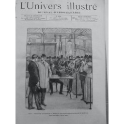 1889  PERSONNALITE M. THOMAS EDISON PHONOGRAPHE EXPOSITION UNIVERSELLE