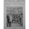 1889 PERSONNALITES M.EDISON PHONOGRAPHE EXPOSITION UNIVERSELLE DESSI P.DESTEZ