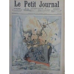 1904 GUERRE RUSSO-JAPONAISE PETROPAVLOSK TORPILLE MORT AMIRAL MAKHAROFF