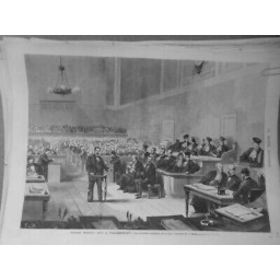 1872 MI JUSTICE PROCES TROCHU VITU VILLEMESSANT PREMIERE AUDIENCE COUR ASSISES