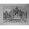 1900 EXPOSITION PALAIS ELECTRICITE DESSIN M DOSSO