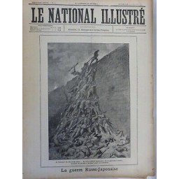 1904 GUERRE RUSSO-JAPONAISE PYRAMIDE HUMAINE ASSAUT PORT ARTHUR