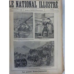 1904 GUERRE RUSSO-JAPONAISE AMIRAL KAMIMOURA RUSE GENERAL KOUROKI MARCHE WILDJOU