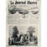 1867 AQUARIUM HUITRES REGNEVILLE EXPOSITION CASCASE GROTTE GALERIE 2 JOURNAUX