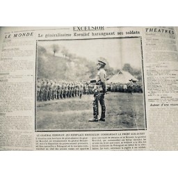 1919 KORNILOFF VAINQUEUR RUSSE REVOLUTION PETROGRAD PRISONNIER 2 JOURNAUX