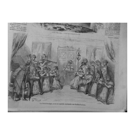 1857 MI PETITS PRODIGES OPERETTE BOUFFES PARISIENS