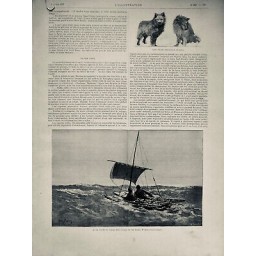 1897 EXPLORATEUR NANSEN POLE NORD GLACE NAVIRE THEODOLITE JACKSON 4 JOURNAUX