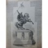 1851 I GUILLAUME LE CONQUERANT STATUE EQUESTRE ROCHET FALAISE