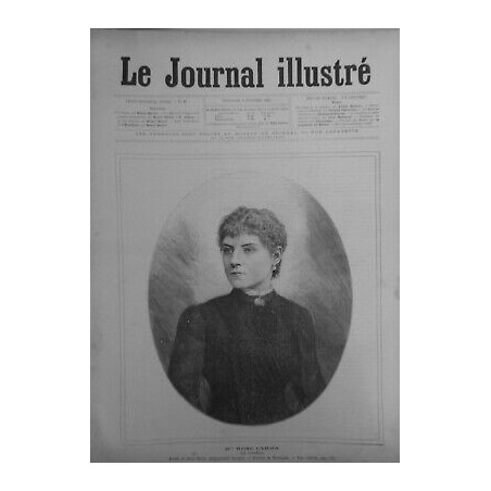 1886 MADAME ROSE CARON CELEBRE CANTATRICE SOPRANO OPERA