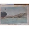 1907 PECHE BALEINE NAVIRE PRIS GLACE SPITZBERG HARPON LANCE CANON