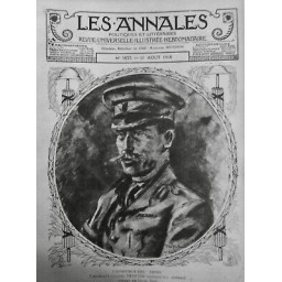 1914 1918 TANK SWINTON INVENTEUR BATAILLE GUERRE CHAR ASSAUT ARBRES 7 JOURNAUX