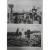 1914 1918 JARDIN TOITS NEW YORK POTAGER PLANTE FORTIFICATIONS PARIS 2 JOURNAUX