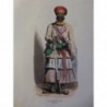 1846 GRAVURE INDE SOUS OFFICIER SIPAI CIPAYE SOLDAT