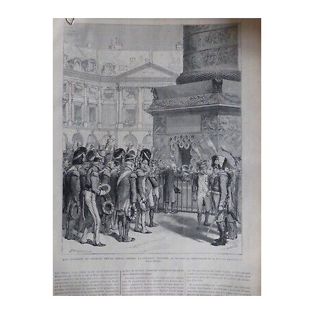 1870 UI VETERANS EMPIRE COLONNE VENDOME ANNIVERSAIRE MORT NAPOLEON 1ER