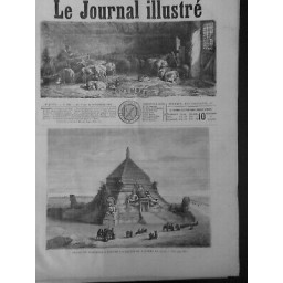 1869 PROJET MONUMENT ELEVER ENTREE L'ISTHME SUEZ