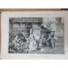 1873 ANVERS EXPOSITION UNIVERSELLE MARCHE TABLEAU M HUGO SALMSON