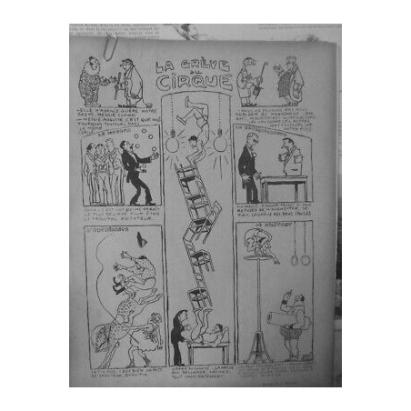 1920 CIRQUE HUMOUR GREVEEQUILIBRISTE JONGLEUR