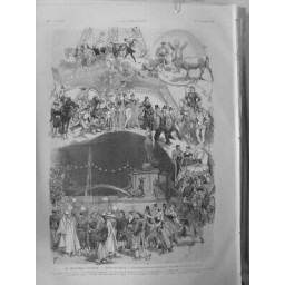 1889 CIRQUE NOUVEAU REVUE EQUESTRE ET NAUTIQUE ESPLANADE INVALIDES SURTAC