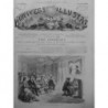 1870 UI SPECTACLE MARIONNETTE PUPAZZI PIANISTE NAPOLON III EUGENIE