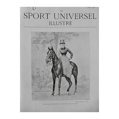 1900 SUI SARAH BERNHARDT AMAZONE MONTURE CHEVAL DUC REICHSTADT L AIGLON