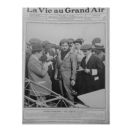 1911 PERSONNALITES ROLANDGARROS INTERVIEWE LYON