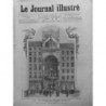 1879 LYON FACADE THEATRE BELLECOUR DESSIN HENRI MEYER