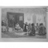 1876 DANSE ASIE SOIREE KHAN PANNA KHAN DESSIN CH.DELORT