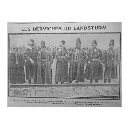 1915  DANSE TRANSES DERVICHES LANDSTURM