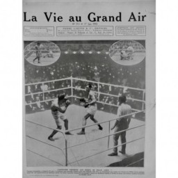 1912 VAGA CARPENTIER GEORGES BOXEUR TRIOMPHE PPINTS WILLIE LEWIS