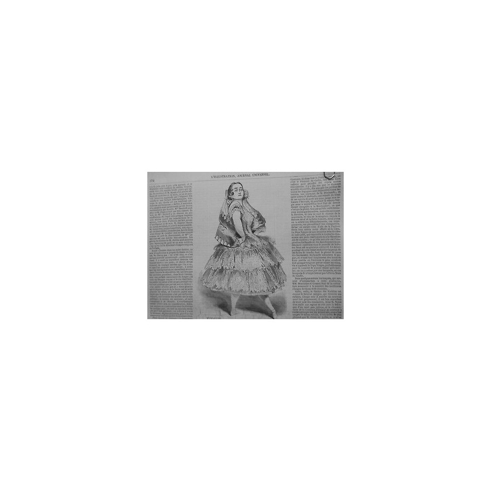 1854 I DANSES ESPAGNOLES PEPA VARGAS DANSEUSE ESPAGNOLE