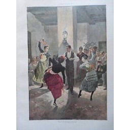 1899 I DANSES ESPAGNOLES ECOLE SEVILLE