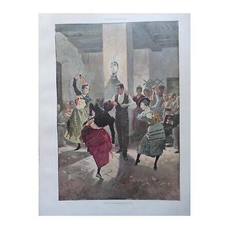 1899 I DANSES ESPAGNOLES ECOLE SEVILLE