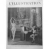 1940 DANSES BALLET FOYER OPERA REPETITION MLE.CHAUVIRE