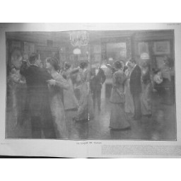 1913 DANSE LECON TANGO