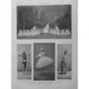 1909 I DANSE BALLETS RUSSES CHATELET SYLPHIDES CLEOPATRE